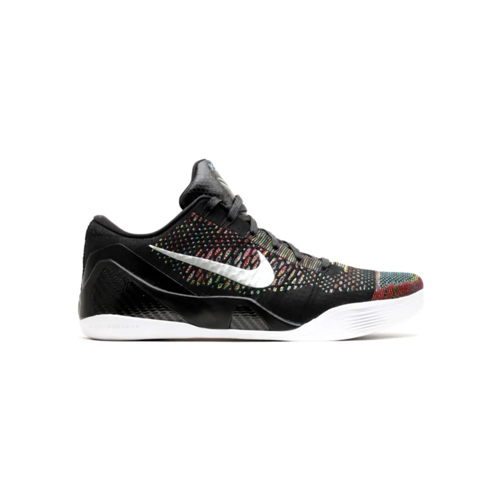 Nike Kobe 9 Elite Premium Low HTM Milan Black Multi-Color (698595-009)