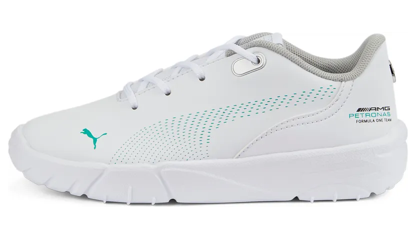 Puma Mercedes-AMG Petronas Formule 1 Drift Cat Decima motorsportschoenen Wit/Groen/Zwart (307264-01)