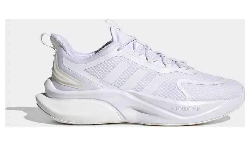 adidas Alphabounce+ Sustainable Bounce Lifestyle Laufschuh Cloud White / Cloud White / Core White (HP6143)