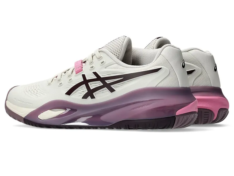 ASICS GEL-RESOLUTION X “Soft Oat / Dark Aubergine” (1042A279-250)