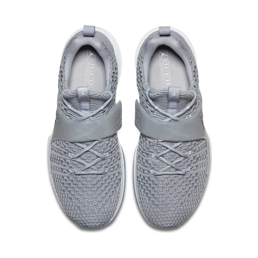 Jordan Trainer 2 Flyknit Wolf Grey Wolf Grey/White-Metallic Silver (921210-005)