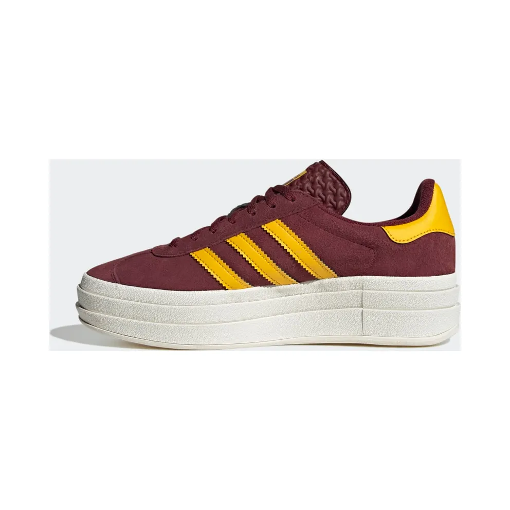 Adidas Gazelle Bold Shadow Red / Bold Gold / Core White (IF5195)