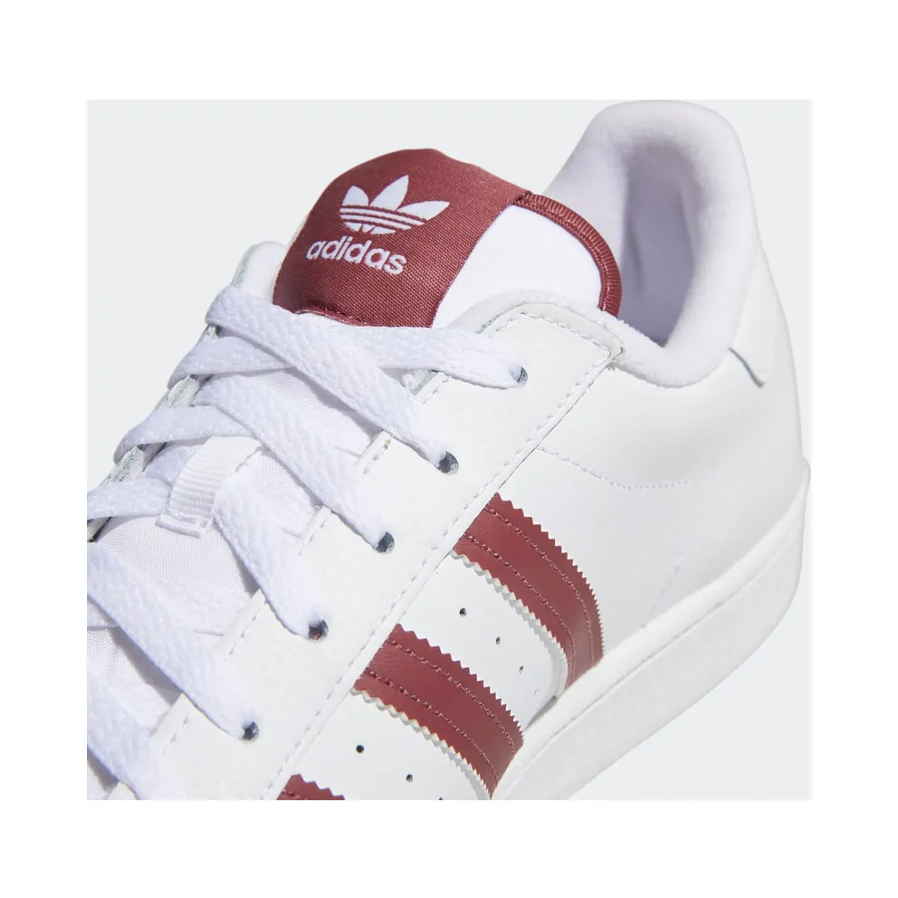 Adidas Superstar Cloud White / Burgundy / Gold Foil (GY0976)