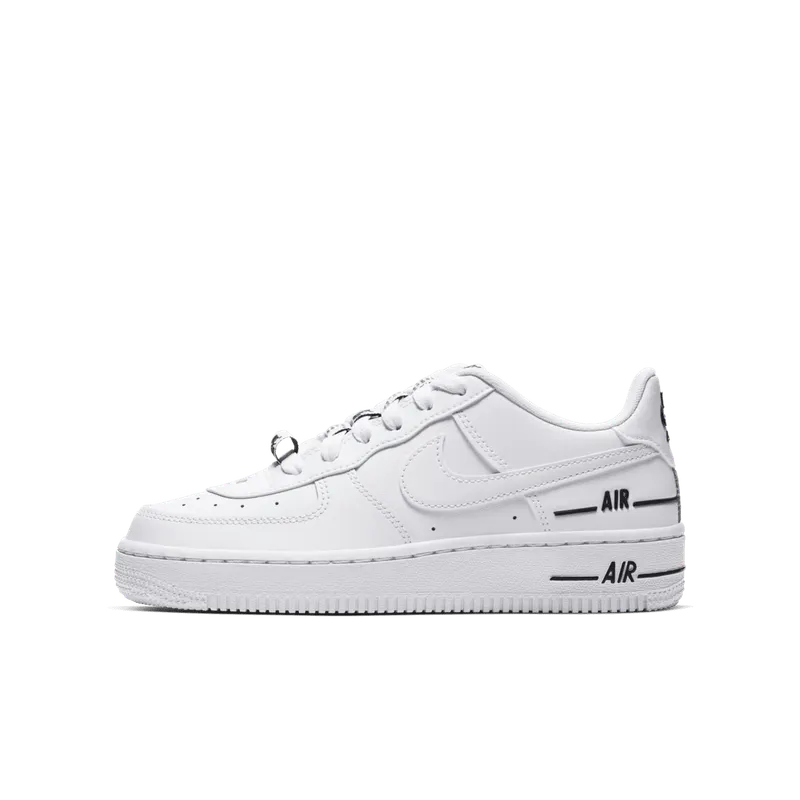 Nike Air Force 1 LV8 3 White Black (GS) White/Black/White (CJ4092-100)