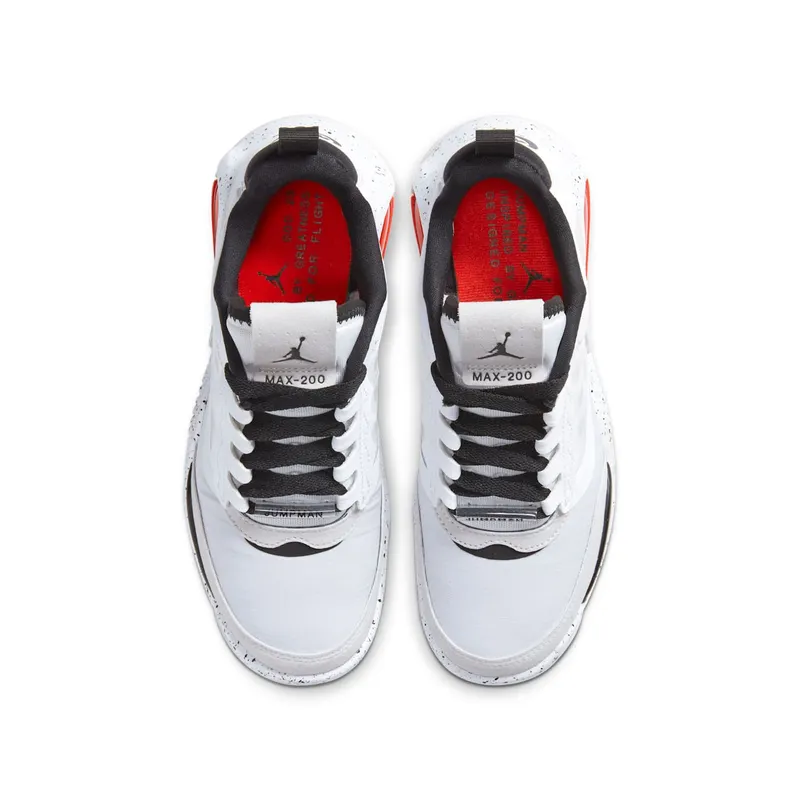 Jordan Air Max 200 White Challenge Red Black (GS) White/Challenge Red-Vast Grey-Black (CD5161-100)