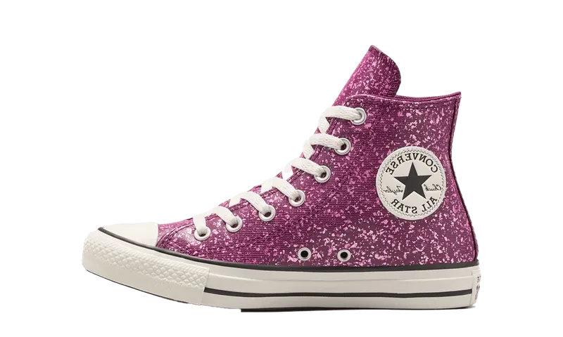 Converse Chuck Taylor All Star High Womens “Pink Glitter” (A11137C)