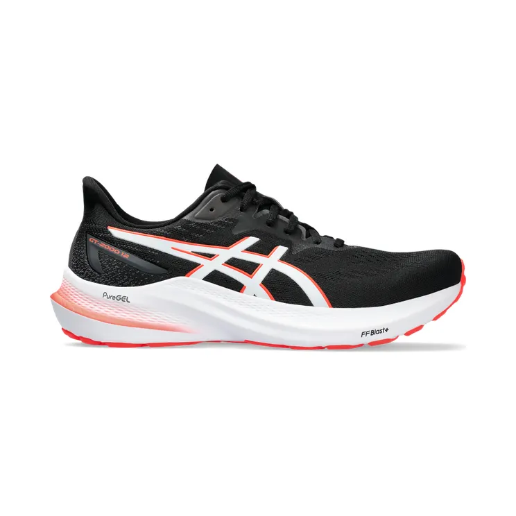 Asics Gt-2000 12 Black/Sunrise Red (1011B691.004)