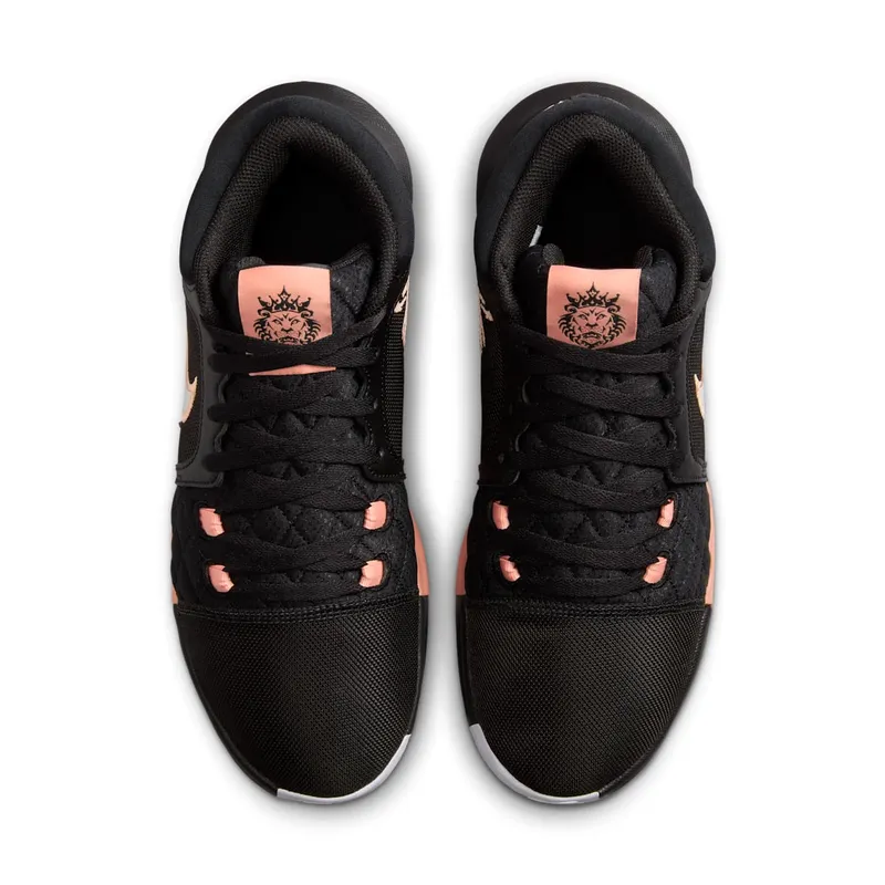Nike LeBron Witness 8 Black Apricot Agate White (HQ2139-001)