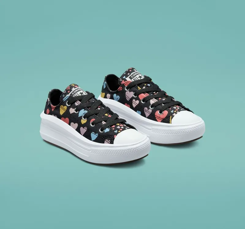 Converse Chuck Taylor All Star Move Platform Hearts (371591C)