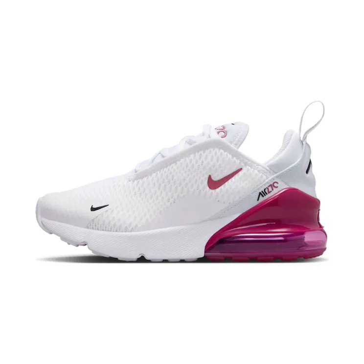 Nike Air Max 270 White / Black / Sweet Beet (AO2372-124)