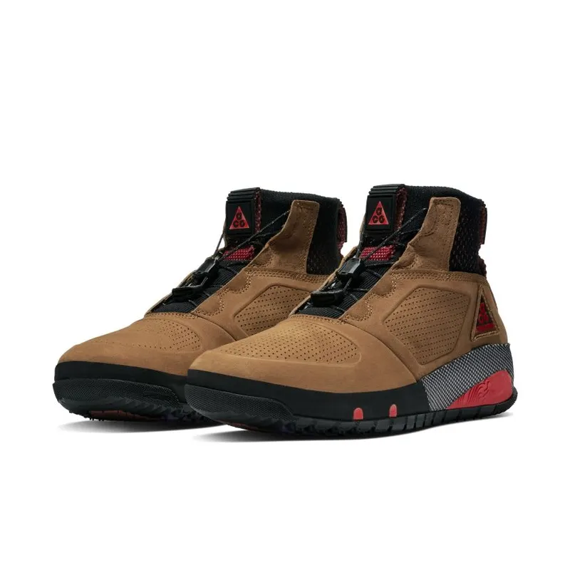 Nike ACG Ruckel Ridge Light British Tan Light British Tan/Light British Tan-Habanero Red-Black (AQ9333-226)