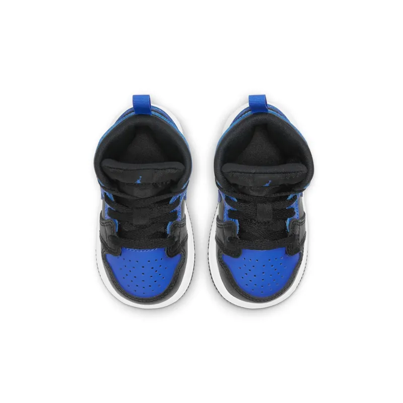 Jordan 1 Mid Hyper Royal (TD) Black/Hyper Royal/White (640735-077)