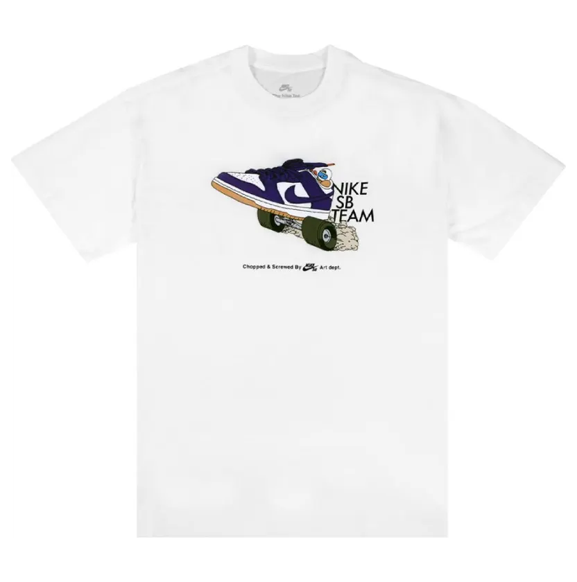 Nike SB T-Shirt Dunkteam White (FJ1137-100)