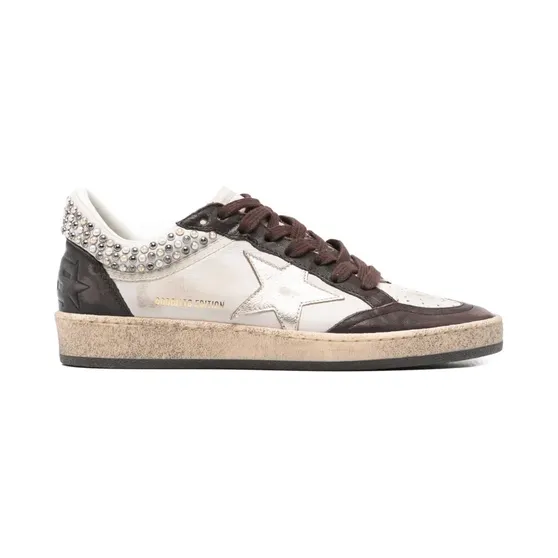 Golden Goose verfraaid met ster “Brown” (GWF00832F008147)