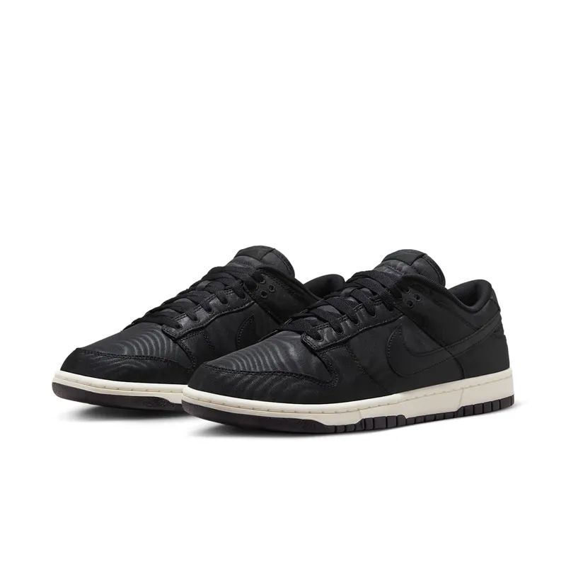 Nike Dunk Low Retro PRM “Black Canvas” (DV7211-001)