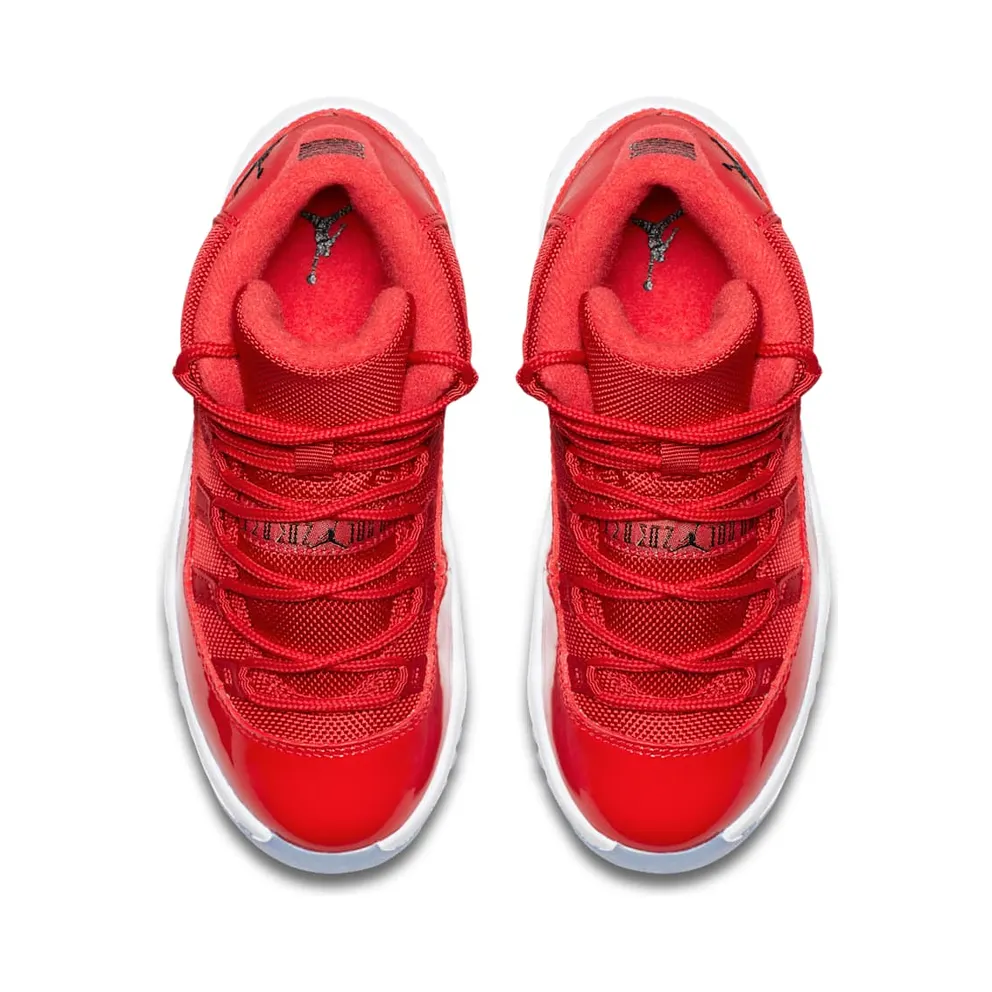 Jordan 11 Retro Win Like 96 (PS) Gym Red/Black-White (378039-623)