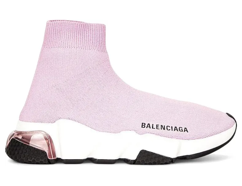 Balenciaga Speed Clear Sole Light Pink (607543 W2DB6 5951)