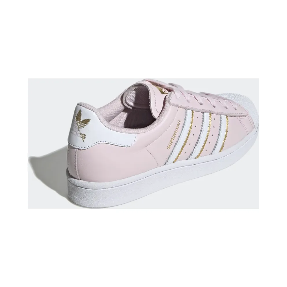 Adidas Superstar Cloud White / Almost Pink / Gold Metallic (GZ3453)