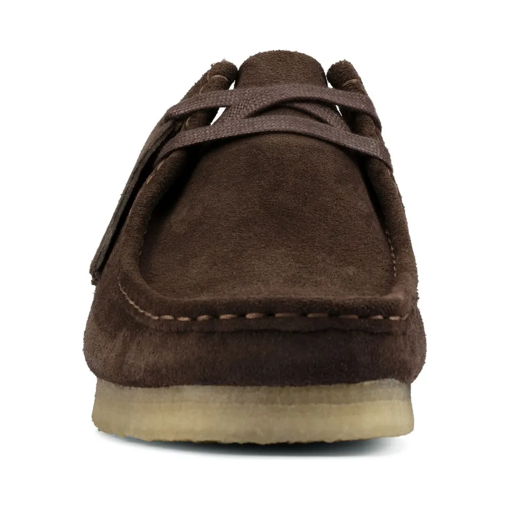 Clarks Originals Wallabee Dark Brown Suede (26156606)
