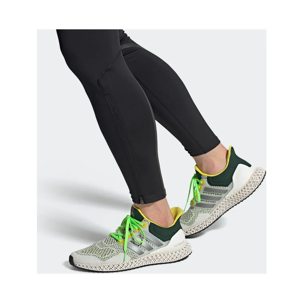 Adidas Ultra 4D Cloud White / Night Metallic / Beam Yellow (GZ1336)