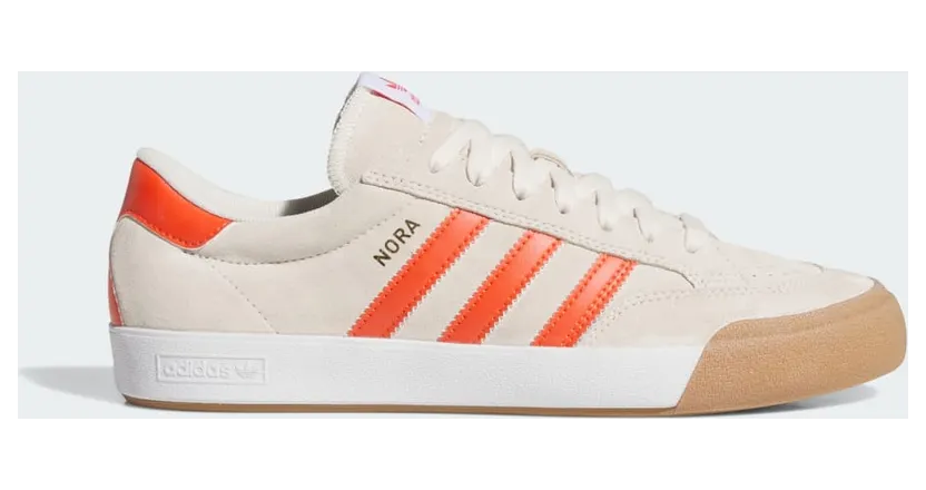 Adidas Nora Wonder White / Orange / Gum (JP5652)