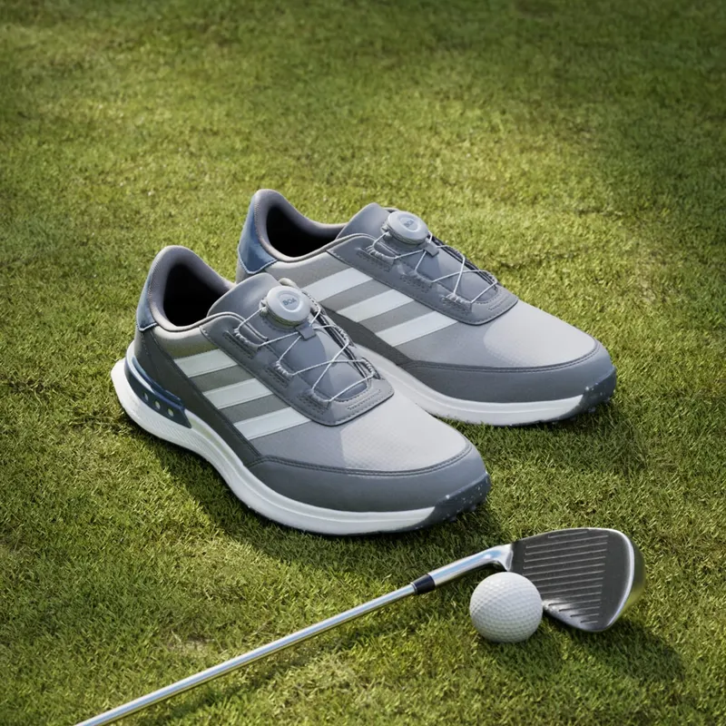 adidas S2G Spikeless BOA 24 Wide Golf Grey Cloud White Preloved Ink (IG0882)