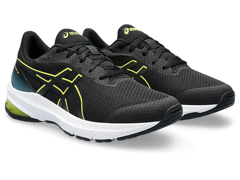 Asics Gt-1000 12 Gs Black/Bright Yellow (1014A296.005)