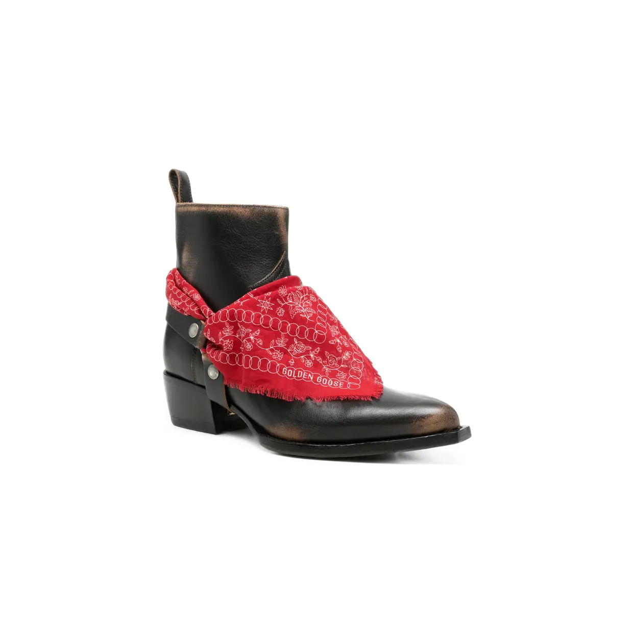 Golden Goose Debby Pointed-toe “Black” (GMF00545 F008800 90541) (2)