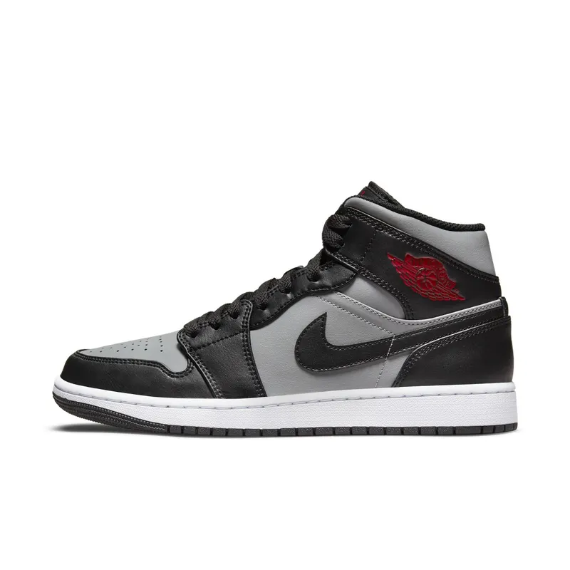 Jordan 1 Mid Shadow Red (GS) (554724-096)