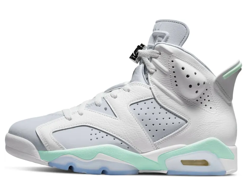 Air Jordan 6 “White / Mint Foam / Pure Platinum” (DQ4914-103)