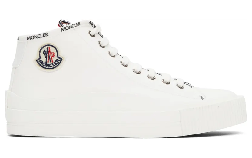 Moncler White Lissex Sneakers (4M739 – 40 – 02SSA)