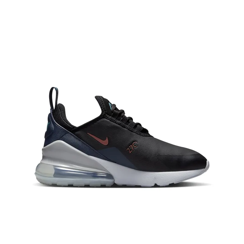 Nike Air Max 270 Black Thunder Blue Dark Pony (FV4070-001)
