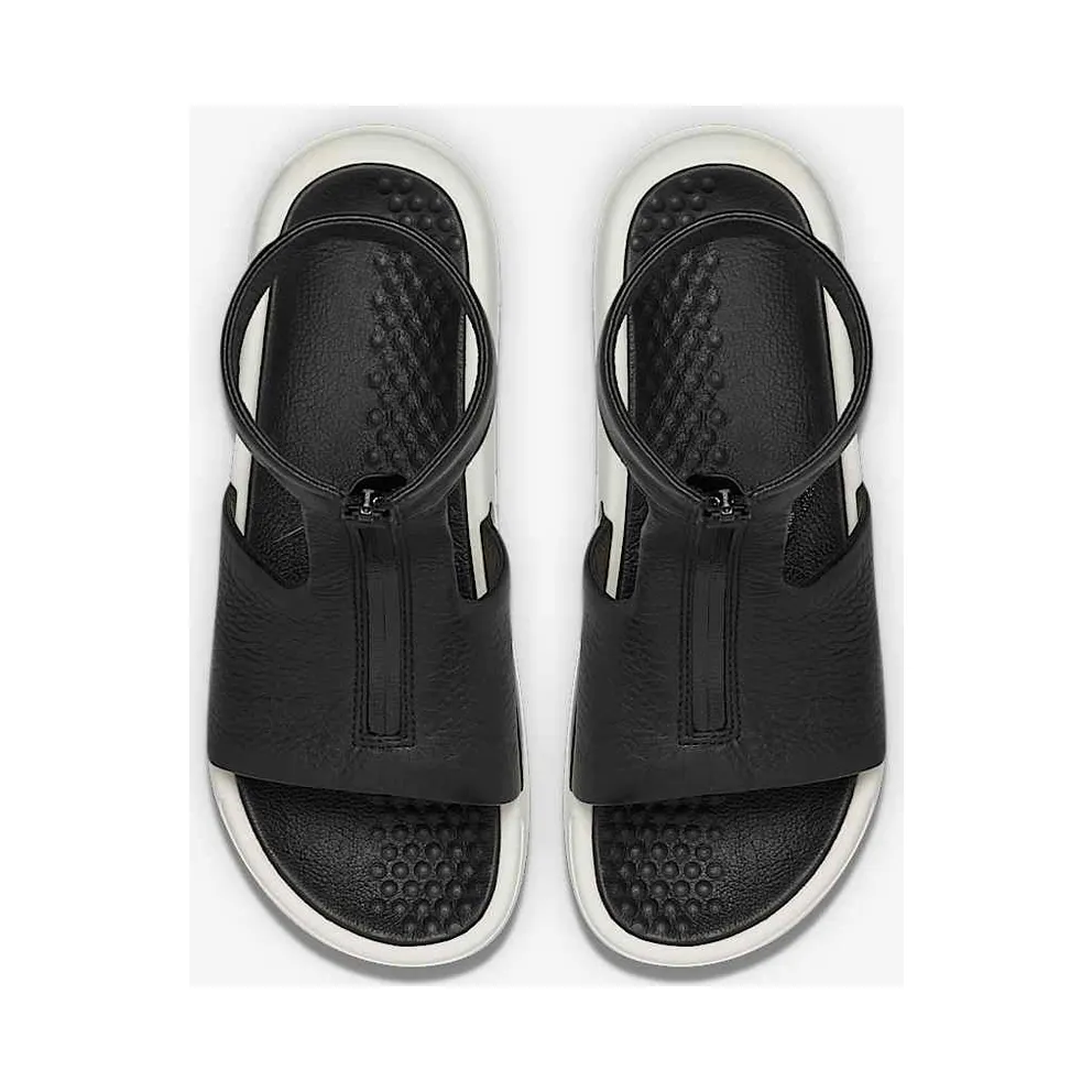 Nike Benassi Cuff Lux Slide Black White (819684-001)