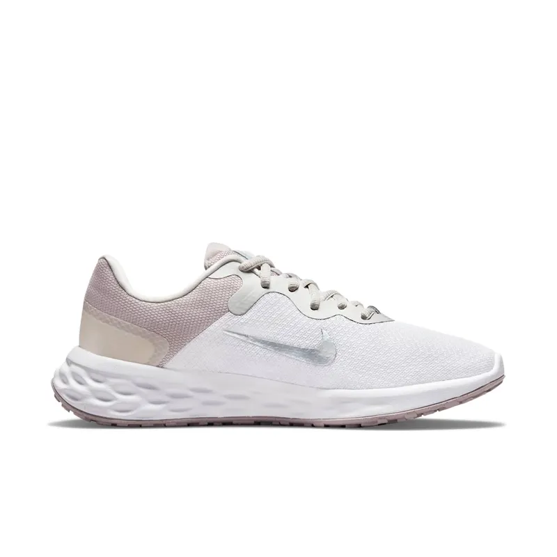 Nike Revolution 6 Next Nature Premium Road Running White 50% Sustainable Materials (DC9007-111)