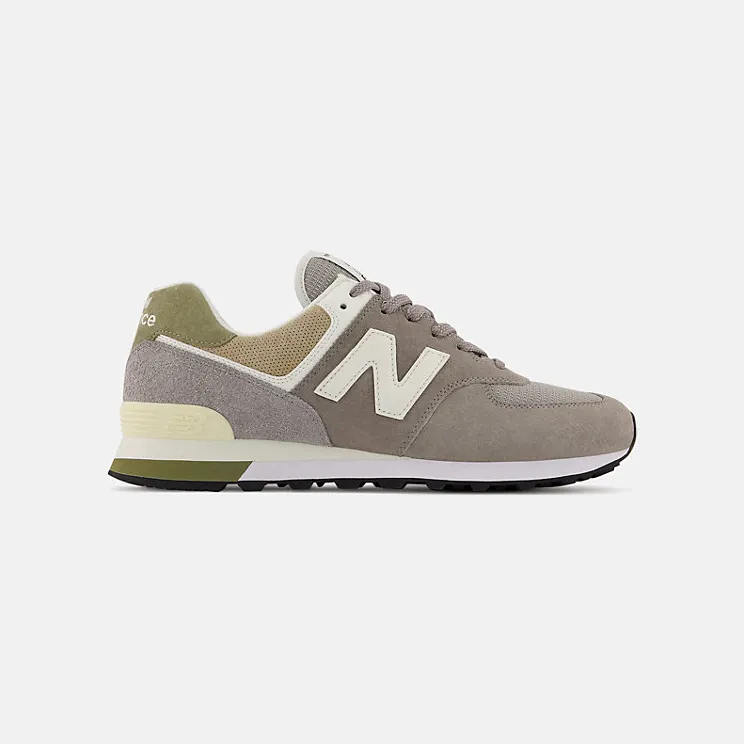 New Balance Gray 574 Sneakers (ML574TT2)