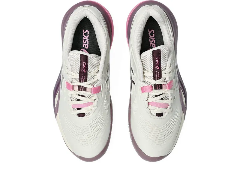ASICS GEL-RESOLUTION X “Soft Oat / Dark Aubergine” (1042A279-250)