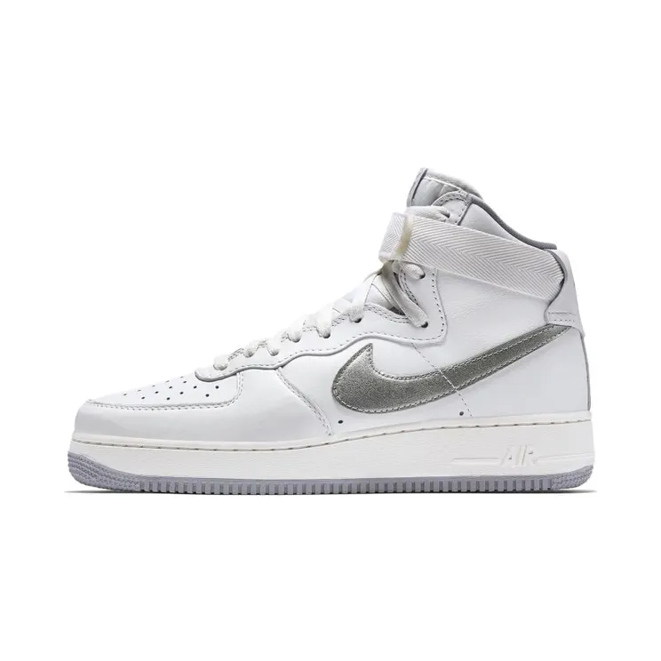 Nike Air Force 1 Hi Retro QS Summit White Wolf Grey (743546-101)
