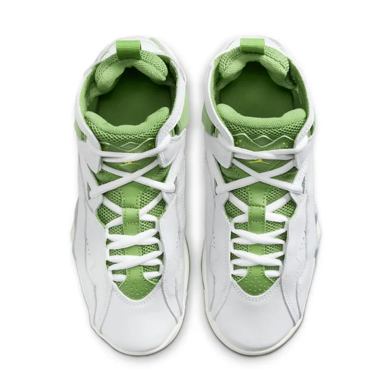 Jordan True Flight White Sail Lightning Chlorophyll (HF4780-100)