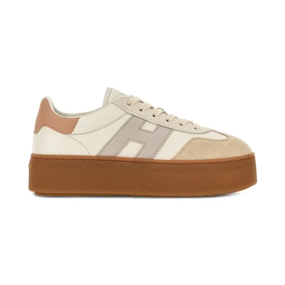 Hogan H698 Plateau-Sneakers – Nude (HXW6980FB60UX4)