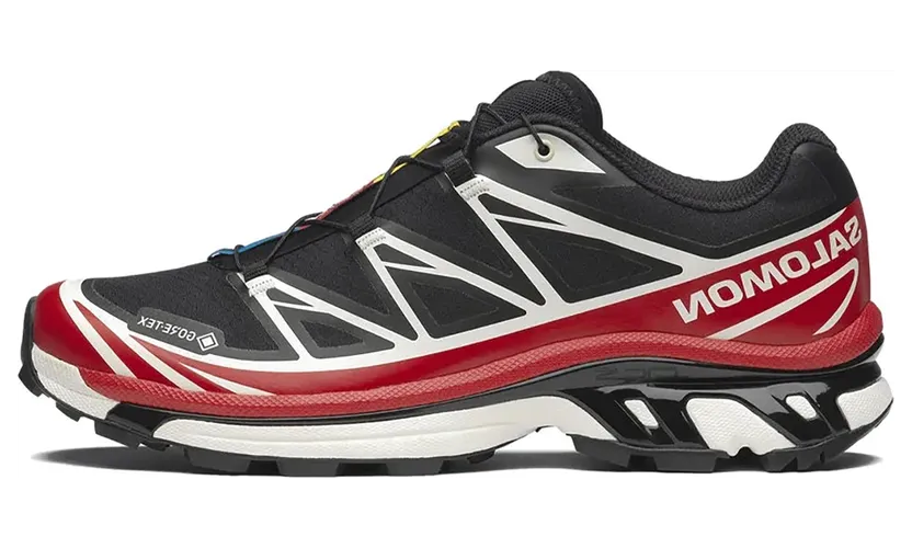 Salomon XT-6 Gore-Tex “Black Flame Scarlet Vanilla Ice” (L47974-900)