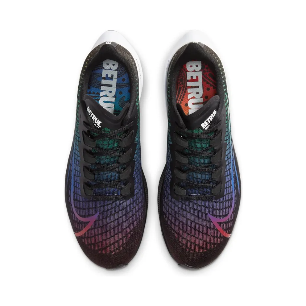 Nike Air Zoom Pegasus 37 Betrue (2020) Black/Multi-Color-White (CV0266-001)