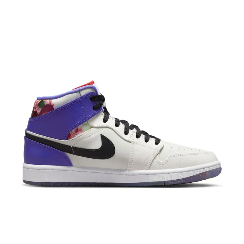 Jordan 1 Mid SE Valentine’s Day Flowers (FD4330-101)