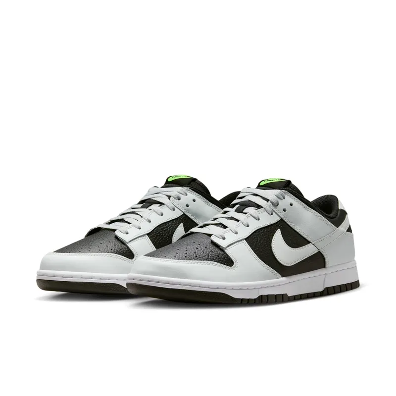 Nike Dunk Low “Grey Panda Volt” (FD9756-001)