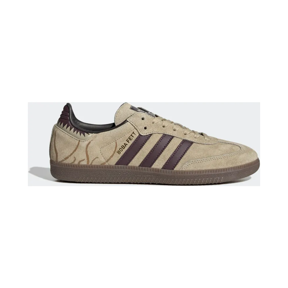 adidas Sarlacc Pit Samba Schuh Savanna / Mineral Red / Core Black (GX6806)