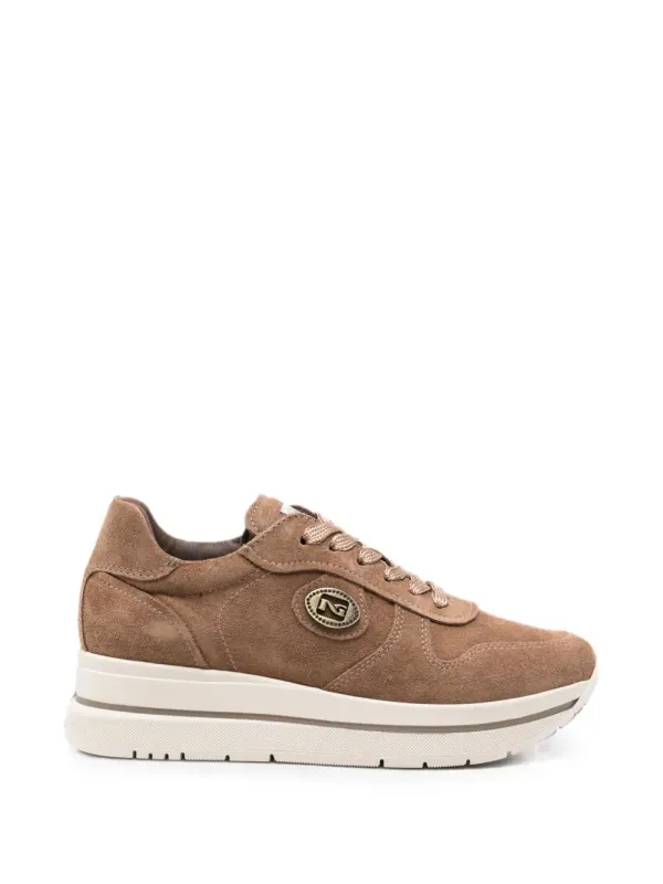 NERO GIARDINI logo-plaque platform sneakers – Bruin (I617362D442)