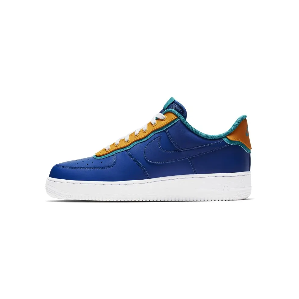 Nike Air Force 1 Low Layered Indigo Force Indigo Force/Indigo Force-Canyon Gold-Spirit Teal-White (AO2439-401)
