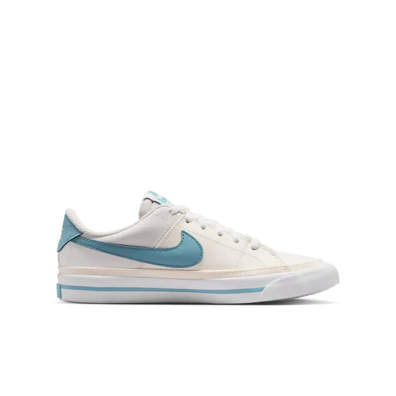 Nike Court Legacy Sail White Denim Turquoise (DA5380-133)