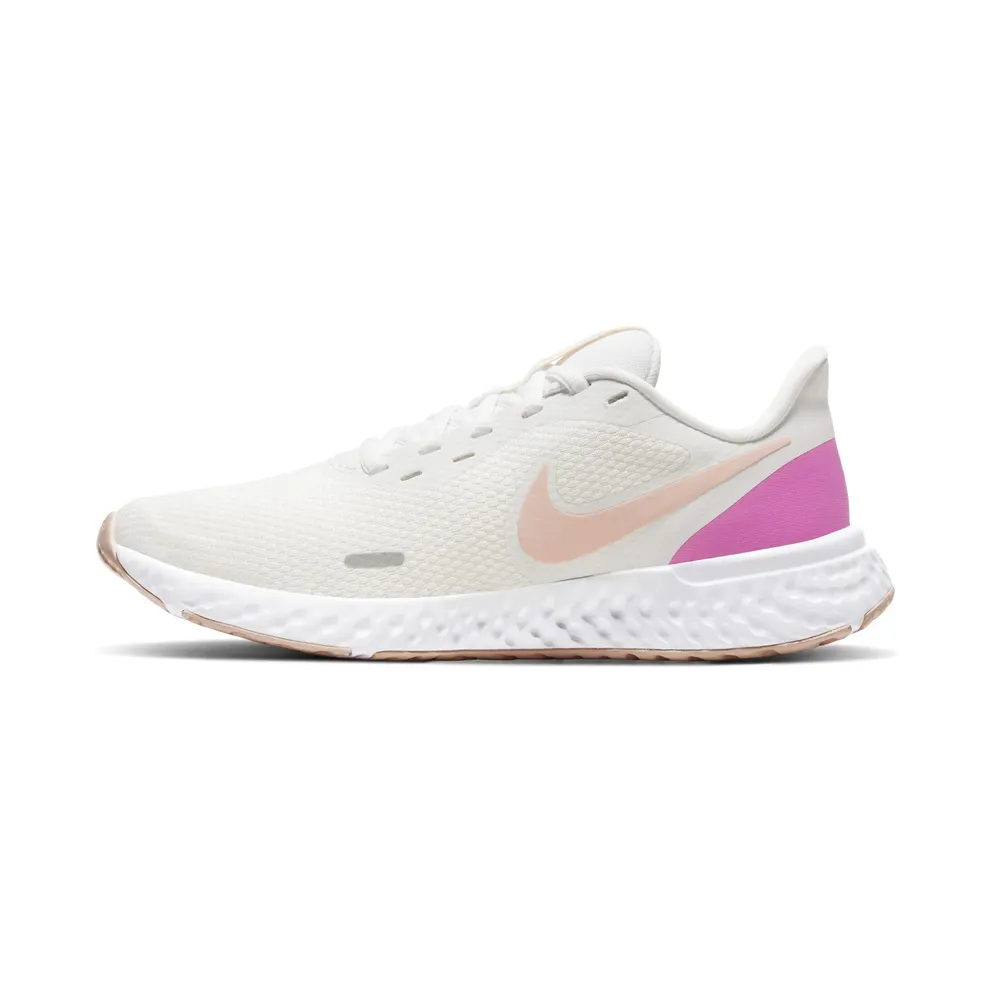 Nike Revolution 5 Summit White (W) Summit White/Fire Pink/Washed Coral (BQ3207-103)