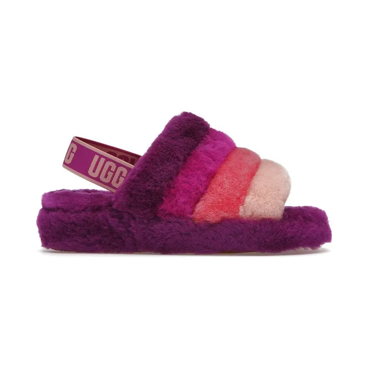 UGG Fluff Yeah Slide Berrylicious Multi (1097169-BSML)