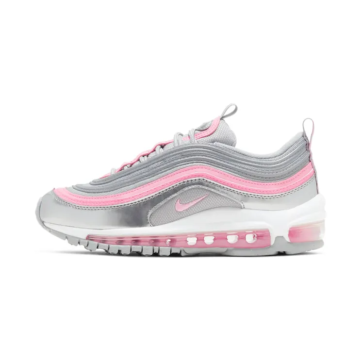 Nike Air Max 97 “Metallic Silver / Light Smoke Grey / White / Pink” (921522-021)
